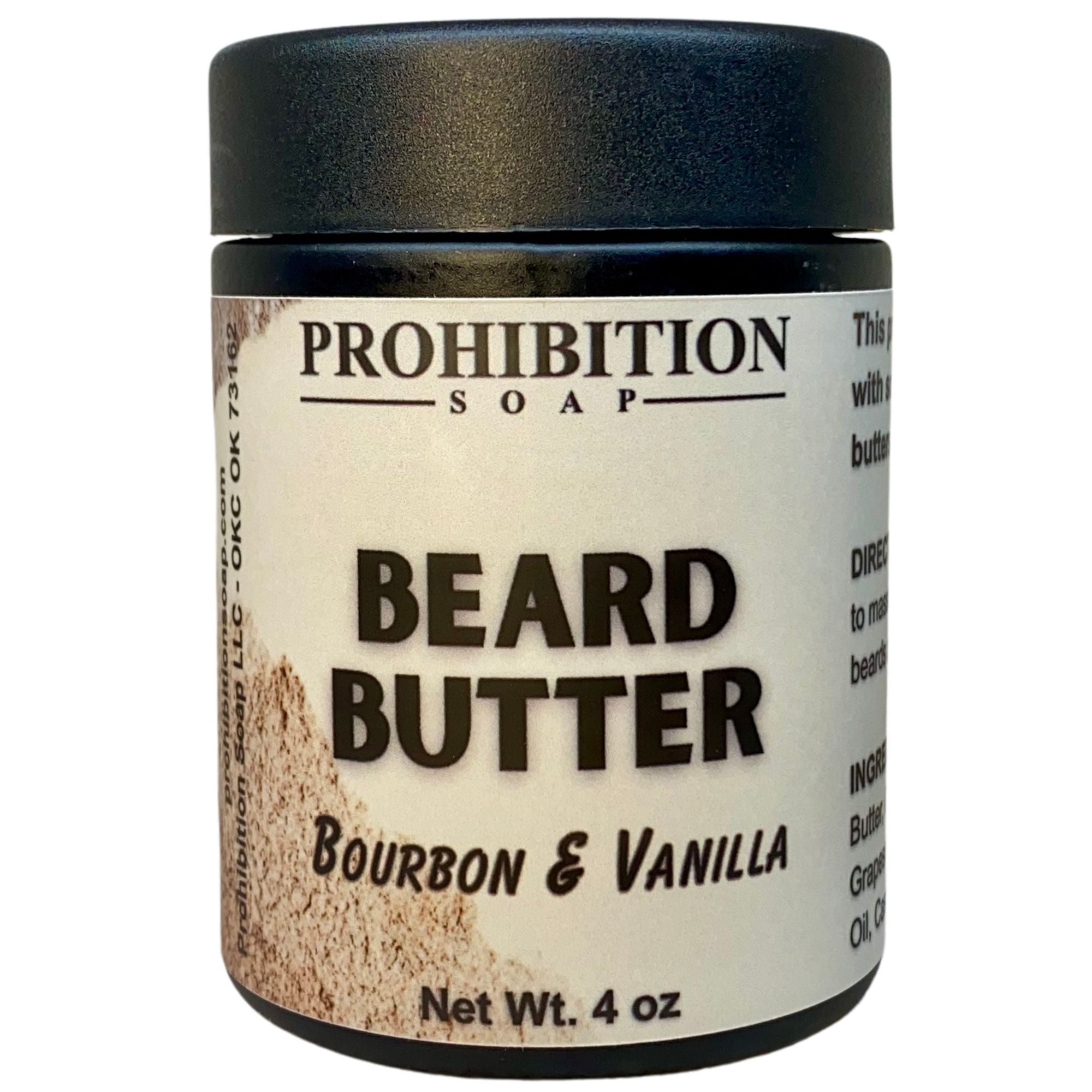 Bourbon & Vanilla Beard Butter