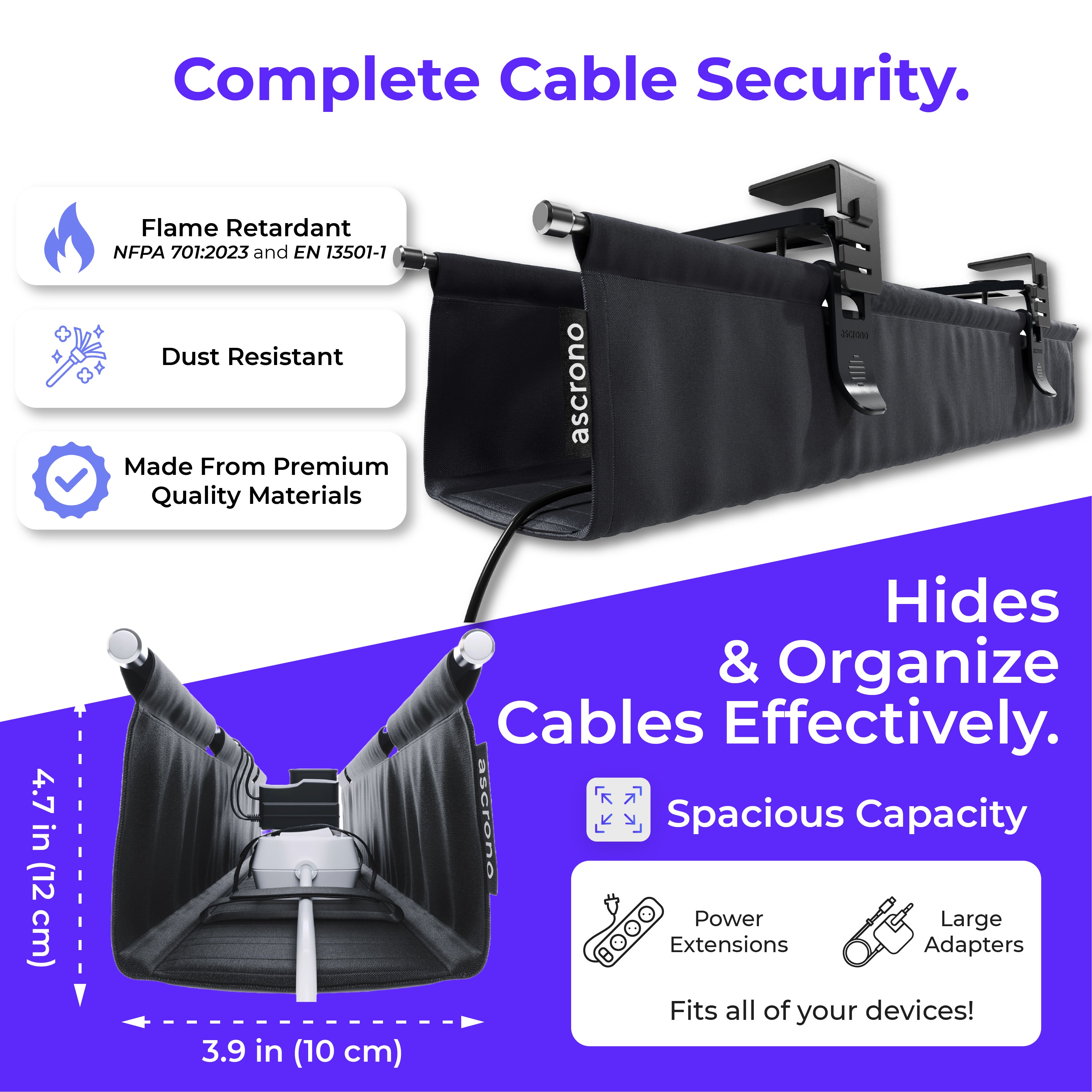 Ascrono® CableCare Tray