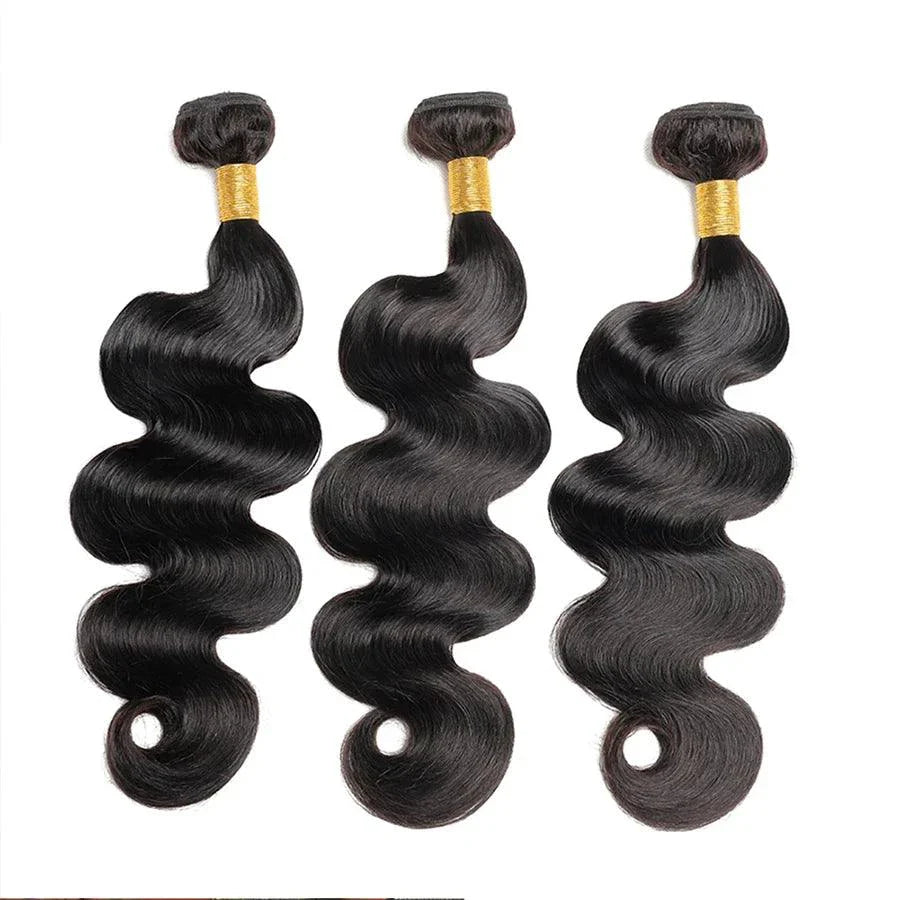 Brazilian Body Wave Hair Bundles - 100% Human Hair Extensions 3 PCS